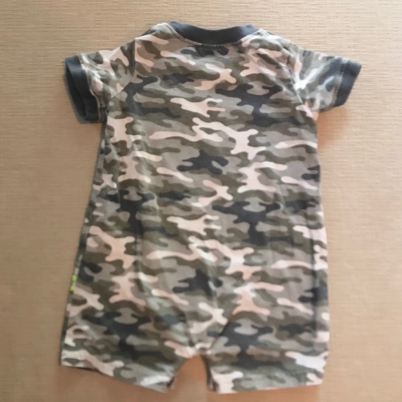 Child Of Mine By Carter's Baby Boy Summer Romper - Picture 3 of 8